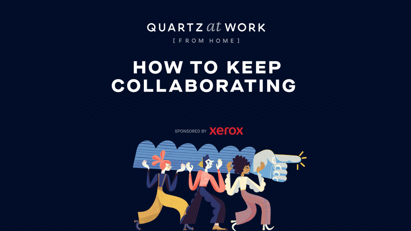 Foto de Workshop de quartzo sobre como colaborar remotamente – Quartz at Work