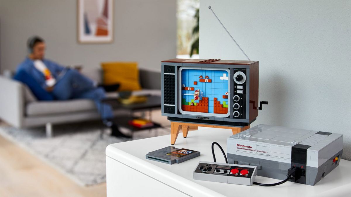 Foto de Lego Nintendo Entertainment System permite que você ‘jogue’ Mario em uma TV feita de blocos