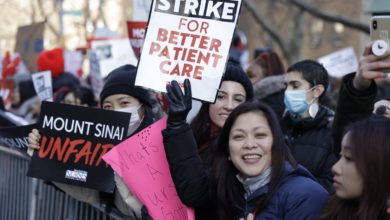 Foto de Que acordo os hospitais de Nova York ofereceram aos enfermeiros para acabar com as greves?