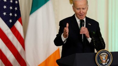 Foto de Joe Biden faz sua primeira visita à Irlanda como presidente